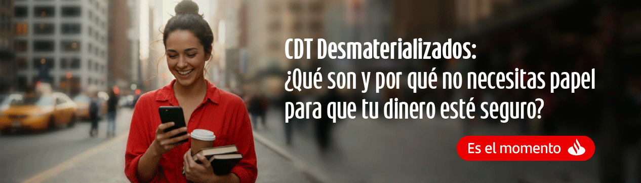 CDT des,aterializados