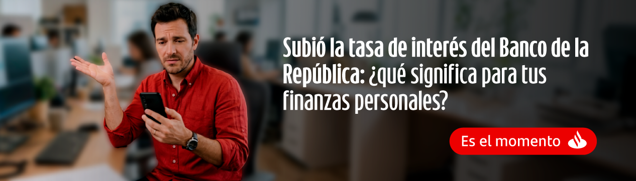 tasas de interes Banco de la republica y Finanzas Personales