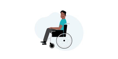 icono persona en silla de ruedas